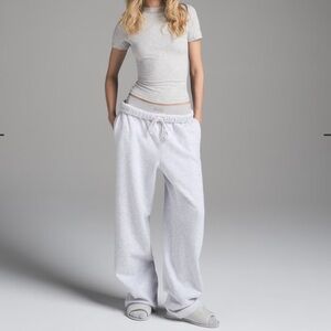 NWT Skims Cotton Fleece Classic Sweatpants